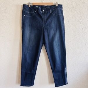 Hot In Hollywood | Robertson side zip crop | 1X